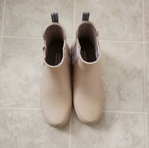 Hunter Women's Winter Rain Boots - Cream